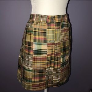 Like New LOFT Madras Skirt